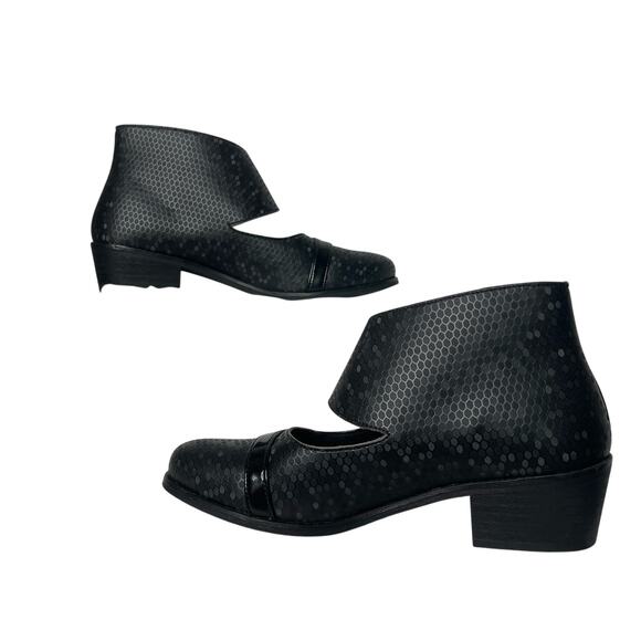 Marita Moreno Saloon Vegan Black Shoe EU39 Like New - Picture 7 of 7